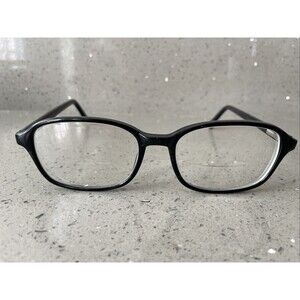 Rochester Shiny Black Rectangle Eyeglasses Frames ONLY 54-20-150 Square full rim